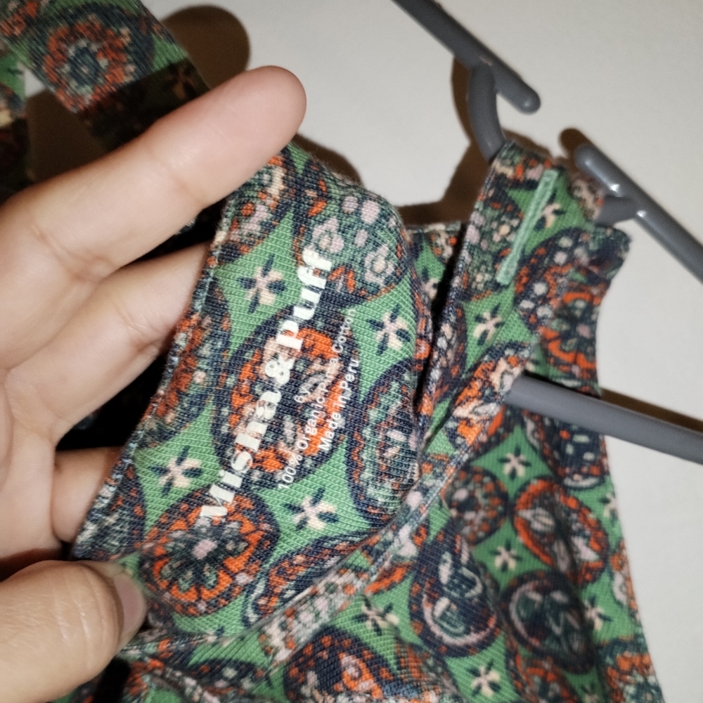 Misha And Puff Multicolor Kids Overalls - Picture 3 of 6